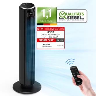 Levoit TempSense F362 DC Vortex toronyventilátor - Automatikus ventilátor