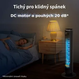 Levoit TempSense F362 DC Vortex toronyventilátor - Automatikus ventilátor