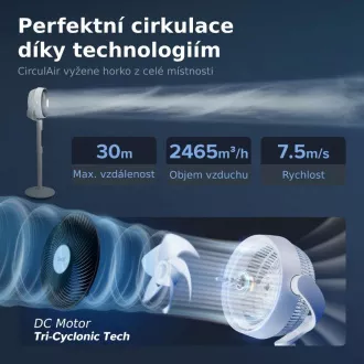 Levoit TempSense R432 DC ciklon ventilátor - Automatikus ventilátor