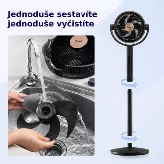 Levoit TempSense R432 DC ciklon ventilátor - Automatikus ventilátor