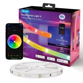 Govee WiFi RGBICW Smart PRO LED szalag 3m Matter - extra tartós Govee WiFi RGBICW Smart PRO LED szalag 3m Matter - extra tartós