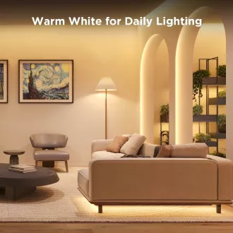 Govee WiFi RGBICW Smart PRO LED szalag 3m Matter - extra tartós Govee WiFi RGBICW Smart PRO LED szalag 3m Matter - extra tartós