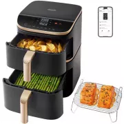 Cosori Turbo Tower Pro Smart Hot Air Fryer 10, 8l fekete