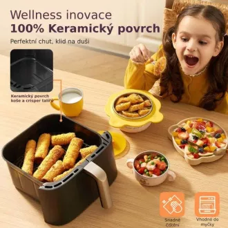 Cosori Turbo Tower Pro Smart Hot Air Fryer 10, 8l fekete