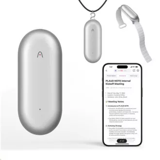 PLAUD Note Pin ezüst - AI hangrögzítő (2025)