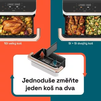 Cosori TF101S Dual blaze TwinFry 10l légsütő - fehér Cosori TF101S Dual blaze TwinFry 10l légsütő - fehér