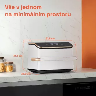 Cosori TF101S Dual blaze TwinFry 10l légsütő - fehér Cosori TF101S Dual blaze TwinFry 10l légsütő - fehér