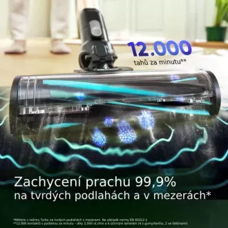 Levoit LVAC-300 Plus 6in1 Aku Turbo Cyclone fekete színben