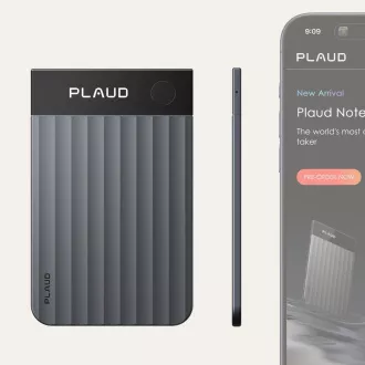 PLAUD Note PRO Black - AI hangfelvevő
