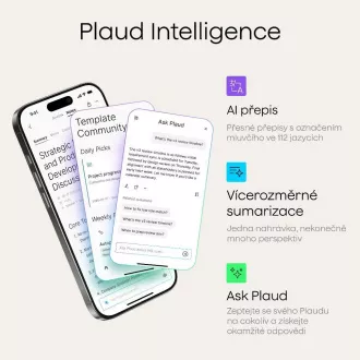 PLAUD Note PRO Silver - AI hangfelvevő