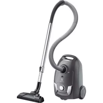 Electrolux Easy Go EEG44IGM zsákos porszívó, 750 W, mosható szűrő, teljesítményszabályozó, teleszkópos cső, szürke színben