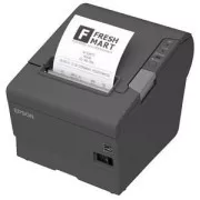 EPSON TM-T88V pénztárgép nyomtató, USB + soros, sötét, tápegységgel