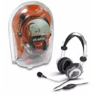 GENIUS fejhallgató mikrofonnal HS-04SU