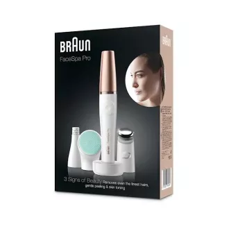 Braun FaceSpa Pro 913 epilátor az arc epilálására, 3in1, revitalizáció, bőrfeszesítés, bőrfeszesítés Braun FaceSpa Pro 913 epilátor az arc epilálására, 3in1, revitalizáció, bőrfeszesítés, bőrfeszesítés