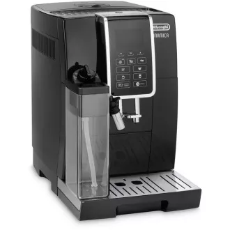 DeLonghi Dinamica ECAM 350.55.B automata kávéfőző, 15 bar, beépített daráló, tejrendszer, őrölt kávé tálca DeLonghi Dinamica ECAM 350.55.B automata kávéfőző, 15 bar, beépített daráló, tejrendszer, őrölt kávé tálca