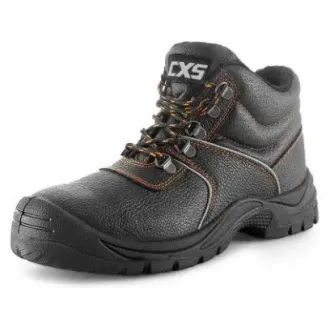 CXS STONE APATIT WINTER S3 bokacsizma, téli, fekete, 46-os méret