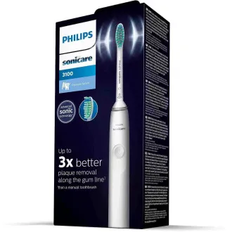 Philips Sonicare 3100 HX3671/13 elektromos fogkefe, 1 üzemmód, időzítő, nyomásérzékelő, fehér színű Philips Sonicare 3100 HX3671/13 elektromos fogkefe, 1 üzemmód, időzítő, nyomásérzékelő, fehér színű