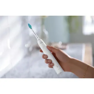 Philips Sonicare 3100 HX3671/13 elektromos fogkefe, 1 üzemmód, időzítő, nyomásérzékelő, fehér színű Philips Sonicare 3100 HX3671/13 elektromos fogkefe, 1 üzemmód, időzítő, nyomásérzékelő, fehér színű