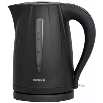 Orava VK-3727 elektromos vízforraló, 1850-2200 W, 1,7 l, automatikus kikapcsolás, fekete színű
