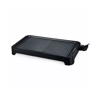 Orava Grillchef-5 elektromos asztali grill, 2000 W, 2 főzőfelület, 60-220 °C, csepegtető tálca