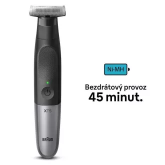 Braun Series X XT5100 szakállvágó, vezeték nélküli, 5 tartozék, SkinGuard, vízálló, fekete Braun Series X XT5100 szakállvágó, vezeték nélküli, 5 tartozék, SkinGuard, vízálló, fekete