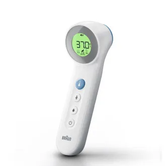 Braun BNT400WE érintésmentes hőmérő, Age Precíziós, csendes üzemmód, háttérvilágításos kijelző, fehér színű Braun BNT400WE érintésmentes hőmérő, Age Precíziós, csendes üzemmód, háttérvilágításos kijelző, fehér színű