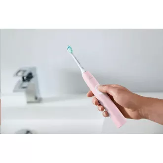 Philips Sonicare Series 4300 HX6806/04 Szónikus fogkefe, időzítő, 1 üzemmód, 2 intenzitás, rózsaszínű Philips Sonicare Series 4300 HX6806/04 Szónikus fogkefe, időzítő, 1 üzemmód, 2 intenzitás, rózsaszínű