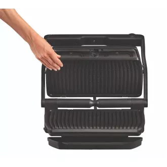 Tefal GC722834 Optigrill XL, kontaktgrill, 2000 W, 9 grillprogram, gyümölcslé tálca, automatikus érzékelő, fekete színű Tefal GC722834 Optigrill XL, kontaktgrill, 2000 W, 9 grillprogram, gyümölcslé tálca, automatikus érzékelő, fekete színű