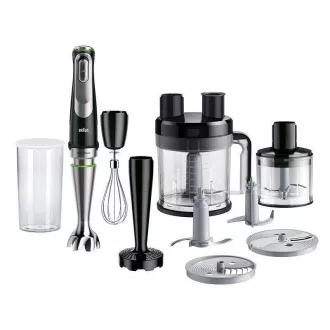 Braun MultiQuick 9 MQ9187XLI botmixer, 1200 W, fokozatmentesen állítható sebesség, SplashControl Braun MultiQuick 9 MQ9187XLI botmixer, 1200 W, fokozatmentesen állítható sebesség, SplashControl