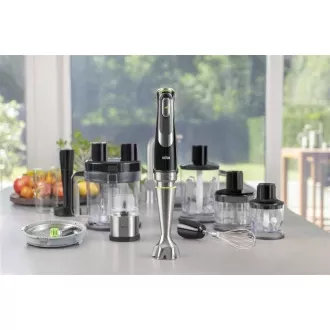 Braun MultiQuick 9 MQ9187XLI botmixer, 1200 W, fokozatmentesen állítható sebesség, SplashControl Braun MultiQuick 9 MQ9187XLI botmixer, 1200 W, fokozatmentesen állítható sebesség, SplashControl