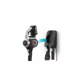Bosch Unlimited BCS612KA2 botporszívó, zsák nélküli, kazettás szűrővel, akkumulátorral, fehér színben