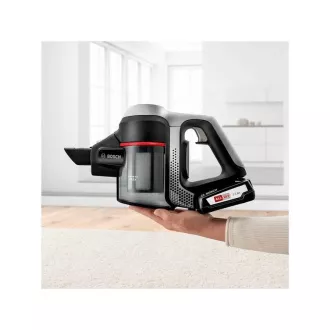 Bosch Unlimited BCS612KA2 botporszívó, zsák nélküli, kazettás szűrővel, akkumulátorral, fehér színben