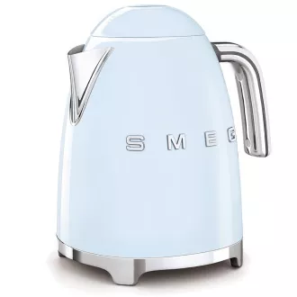 Smeg KLF03PBEU vízforraló, 1, 7 l (7 csésze), 2400 W, 1950-es évek stílusa, pasztellkék színű Smeg KLF03PBEU vízforraló, 1, 7 l (7 csésze), 2400 W, 1950-es évek stílusa, pasztellkék színű