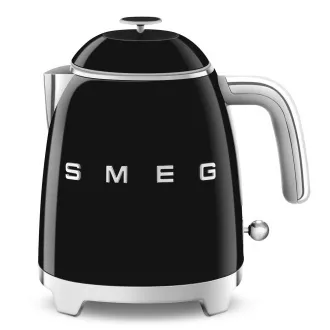 Smeg KLF05BLEU mini vízforraló, 0, 8 l / 3 csésze, 1400 W, 50-es évek stílusa, fekete színű