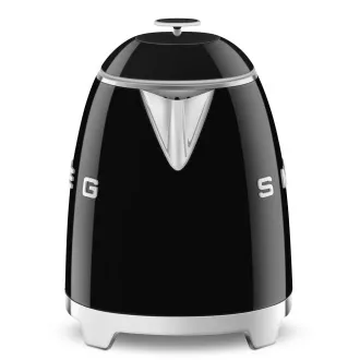Smeg KLF05BLEU mini vízforraló, 0, 8 l / 3 csésze, 1400 W, 50-es évek stílusa, fekete színű
