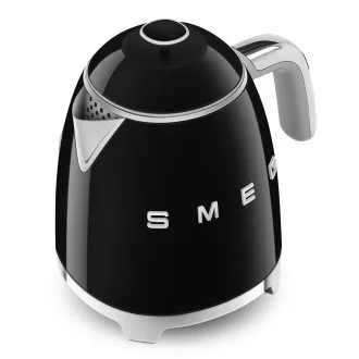 Smeg KLF05BLEU mini vízforraló, 0, 8 l / 3 csésze, 1400 W, 50-es évek stílusa, fekete színű