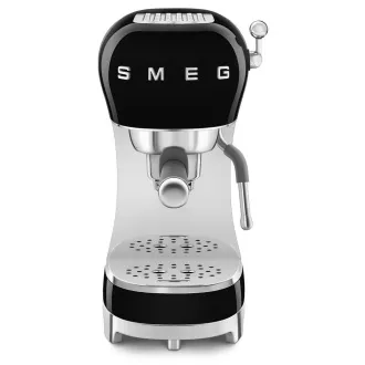 Smeg ECF02BLEU eszpresszógép, karos, 1350 W, 15 bar, termoblokk, passzív csészemelegítő, fekete színű Smeg ECF02BLEU eszpresszógép, karos, 1350 W, 15 bar, termoblokk, passzív csészemelegítő, fekete színű