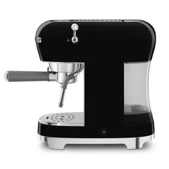 Smeg ECF02BLEU eszpresszógép, karos, 1350 W, 15 bar, termoblokk, passzív csészemelegítő, fekete színű Smeg ECF02BLEU eszpresszógép, karos, 1350 W, 15 bar, termoblokk, passzív csészemelegítő, fekete színű