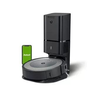 iRobot Roomba i5  5658 robotporszívó, automatikus töltés, ütközésérzékelő, mobilalkalmazás, fekete színben