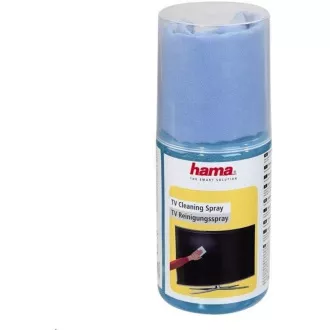 Hama tisztító spray TV-hez, 200 ml, ruhával Hama tisztító spray TV-hez, 200 ml, ruhával