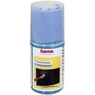 Hama tisztító spray TV-hez, 200 ml, ruhával Hama tisztító spray TV-hez, 200 ml, ruhával