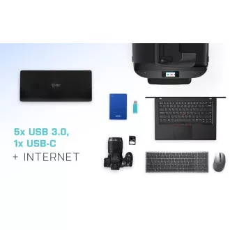 i-tec USB-C Quattro kijelző dokkolóállomás Power Delivery 85 W-os tápellátással i-tec USB-C Quattro kijelző dokkolóállomás Power Delivery 85 W-os tápellátással