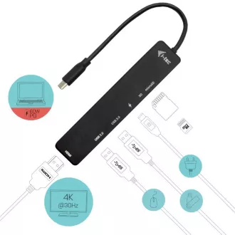 i-tec USB-C Travel Easy Dock 4K HDMI   Power Delivery 60 W