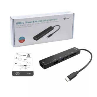 i-tec USB-C Travel Easy Dock 4K HDMI   Power Delivery 60 W