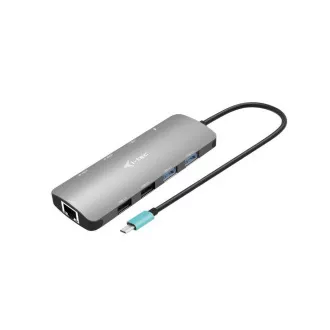 i-tec USB-C Metal Nano 2x HDMI dokkolóállomás, PD 100W