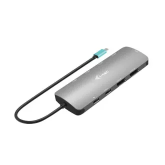 i-tec USB-C Metal Nano 2x HDMI dokkolóállomás, PD 100W