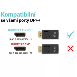 i-tec passzív DisplayPort HDMI adapter (max 4K/30Hz)