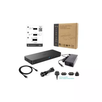 i-tec USB-C Triple 4K kijelző dokkoló állomás Gen2 Pro, PD 100W