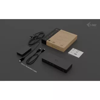 i-tec Thunderbolt4 2x Display Docking Station Gen3, 7x USB, 2,5 GLAN, PowerDelivery 92 W