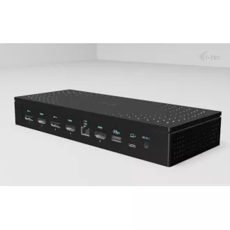 i-tec univerzális 5x 4K kijelző dokkolóállomás, Power Delivery 100W